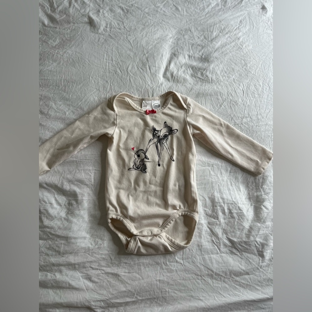 Disney Bambi baby bodysuit  size 4/6 months